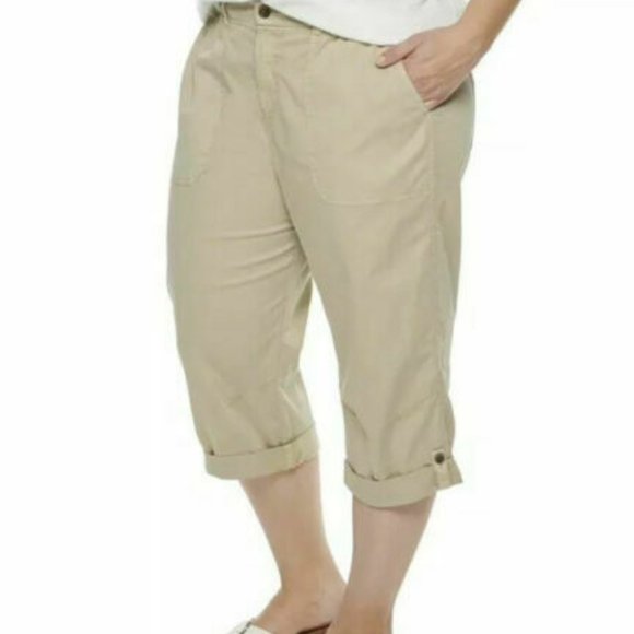 Evri Utility Capris Pants 